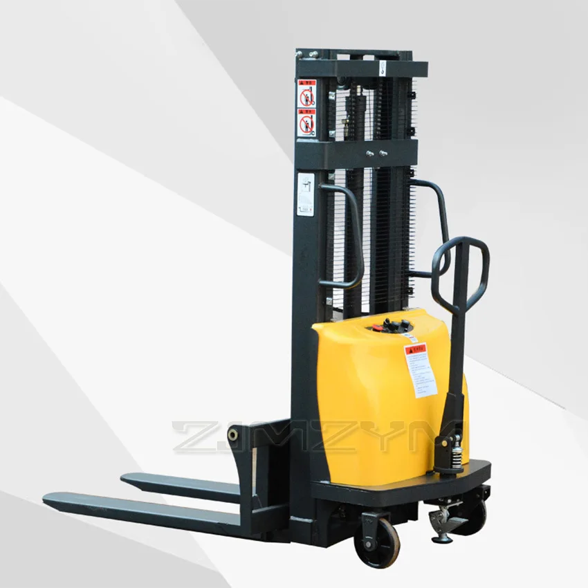 1500 кг портативный гидравлический полуэлектрический штабелер поддонов