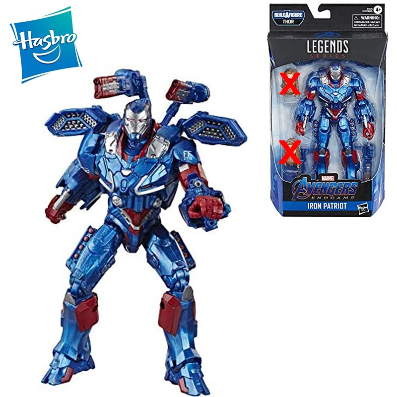 

Hasbro Marvel Legends Series Avengers 6-inch Collectible Iron Patriot Action Figure Model Doll Decoration Toy Birthday Gift