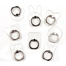 SCY 5PCS 2020 360 Degree Mouse Shape Finger Ring socket Mobile Phone Holder Stand For iPhone for oneplus socket For all Smfor