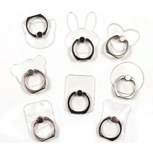 scy 5pcs 2020 360 degree mouse shape finger ring socket mobile phone holder stand for iphone for oneplus socket for all smfor free global shipping