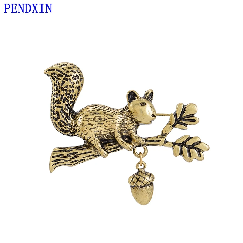 Европейская и американская брошь с растительным орнаментом персонализированная