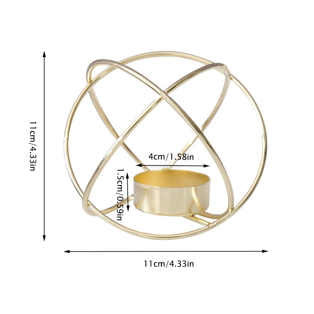 

Candlestick Nordic Geometric Metal Candle Holder For Home Hotel Restaurant Decorations Alloy Candle Stand Candle Lantern