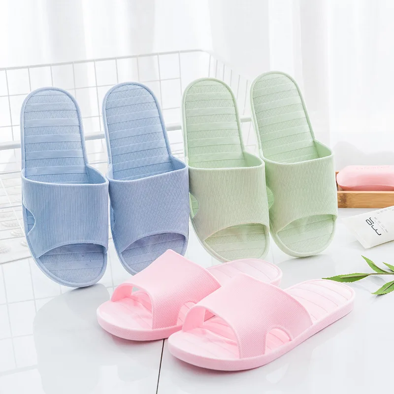 

Plastic Soft-soled Sandals and Slippers Bathroom Non-slip Bath Slippers Summer Indoor Household Shoes Outer Wear