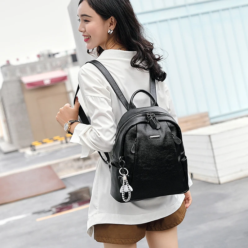 

Luxury Brand Designer Women's Backpack Large Capacity Vintage Backpack Shoulder Bag Women New Fashion Belt Bag Dropshipping Bags