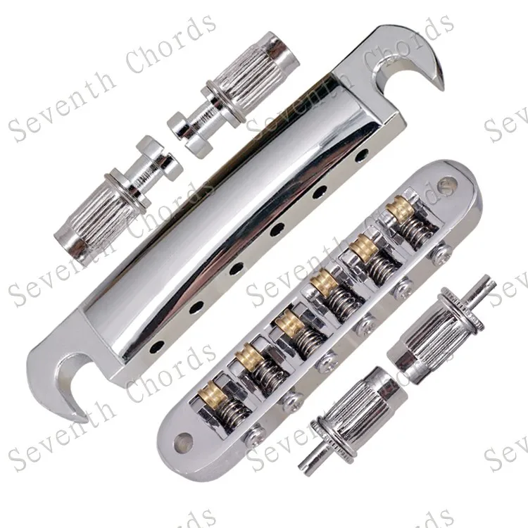 Набор для электрогитары Настройка о Matic роликовый седельный мост и заглушка (с 4