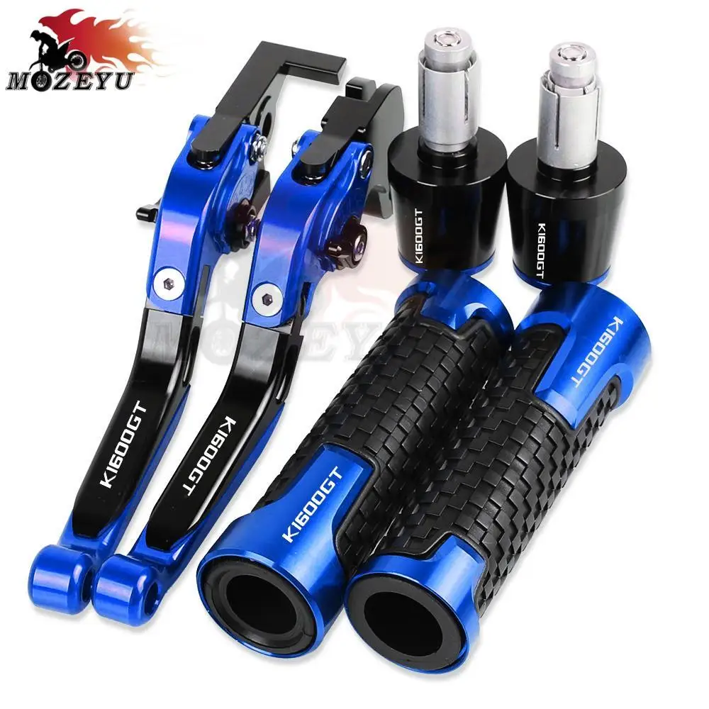 

K1600 GT Motorcycle Aluminum Brake Clutch Levers Handlebar Hand Grips ends For BMW K1600GT 2014 2015 2016