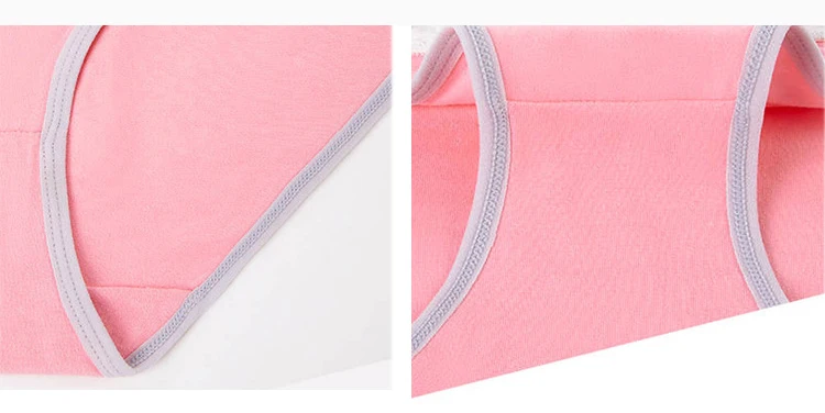 

3PCS/lot Women Panties Soft Cotton Comfort Underwear Hight Waist Girls Sexy Solid Breathable Briefs Ladies Seamless Intimate