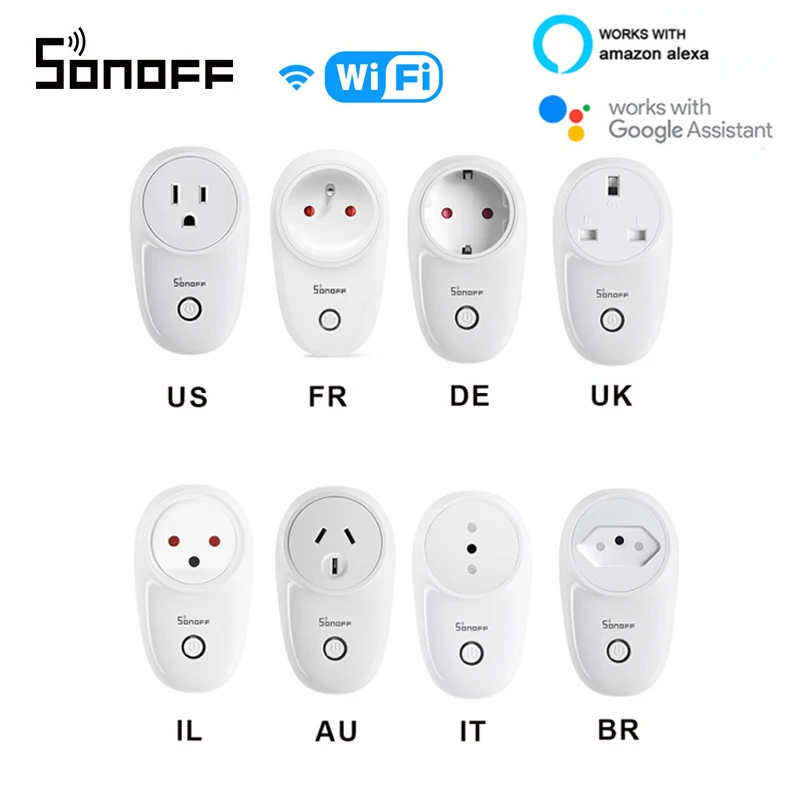 Беспроводная смарт-розетка Sonoff S26 с поддержкой Wi-Fi | Электроника