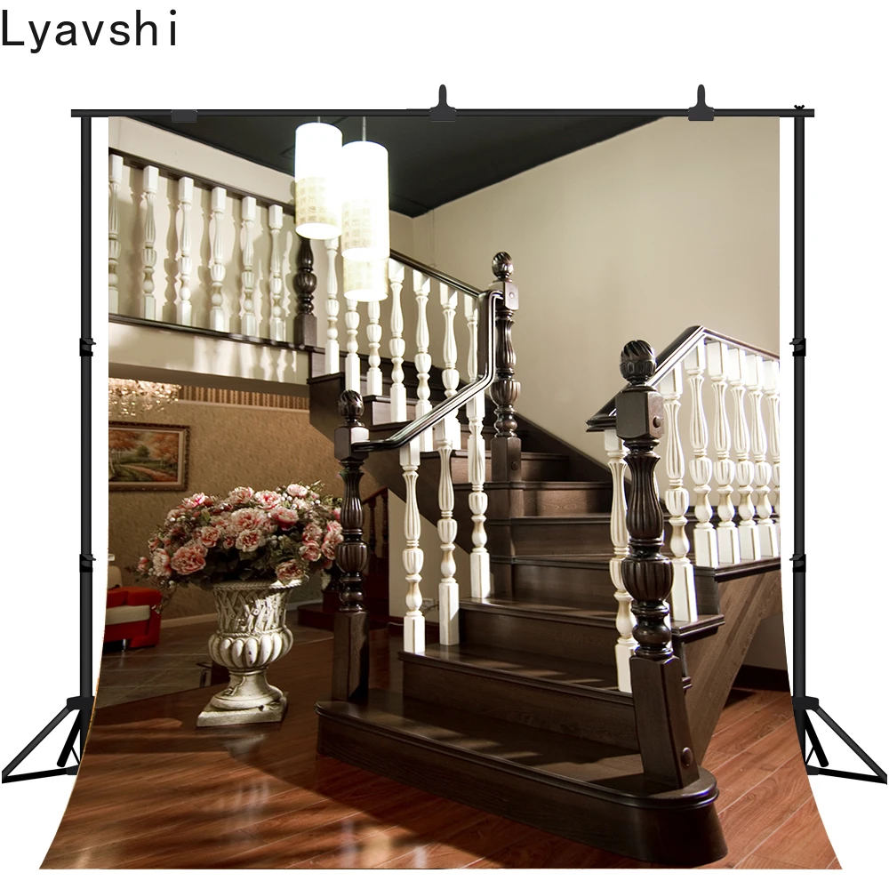 

Lyavshi фотографии фонов, элегантная форма нижнего края интерьер Лестницы студийного фото с изображением новогодних декораций фотобудка для ф...