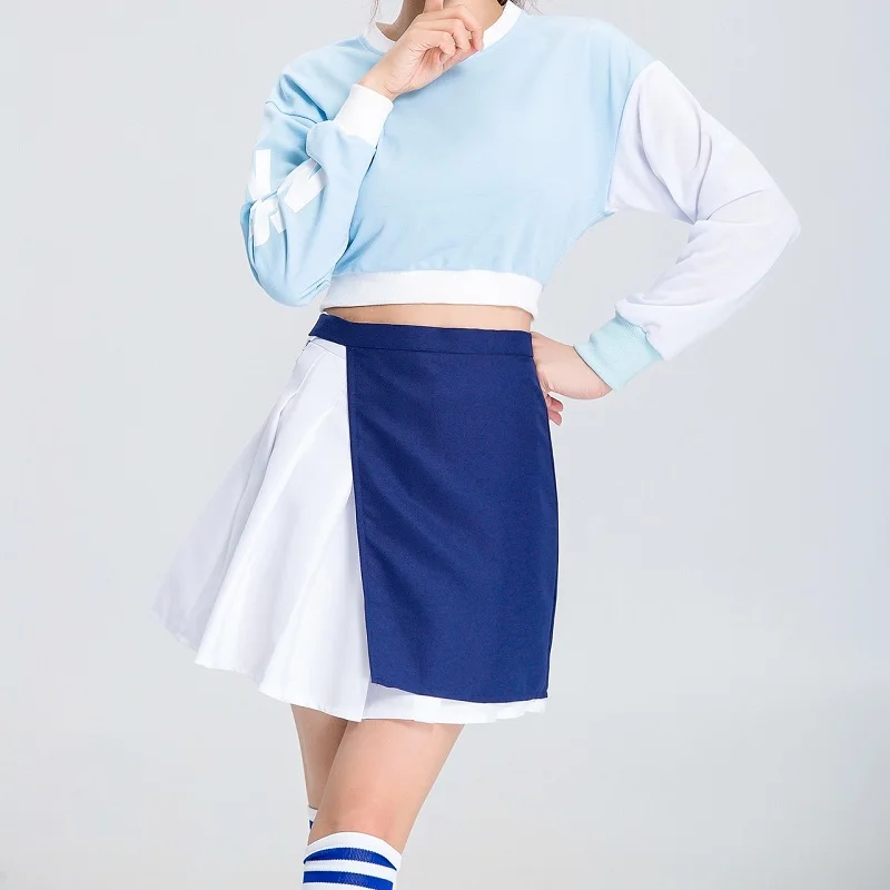 Женский костюм для игр молодежная форма Cheer Leader сексуальный колледжа модели