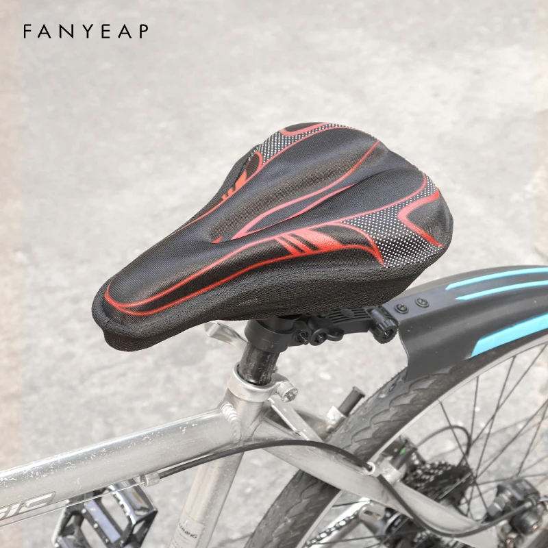 

Sponge Bicycle Saddle Seat Bike Saddle Breathable Cushion Cover Road Bike Thickened Soft Cycling Seat Mat