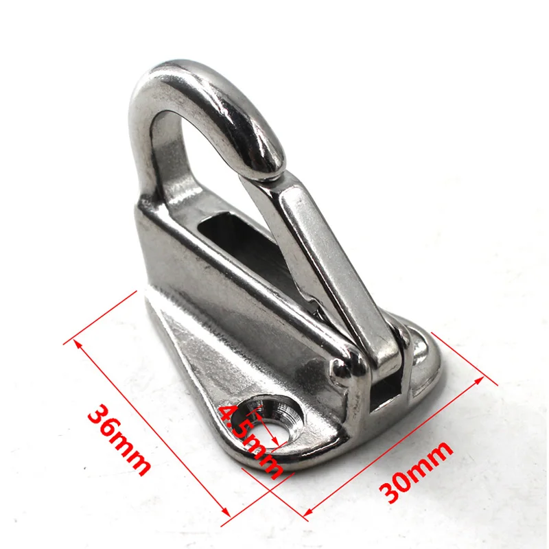 (Упаковка из 4) крючок для крыла морского класса 316 пружинный защелкивающийся