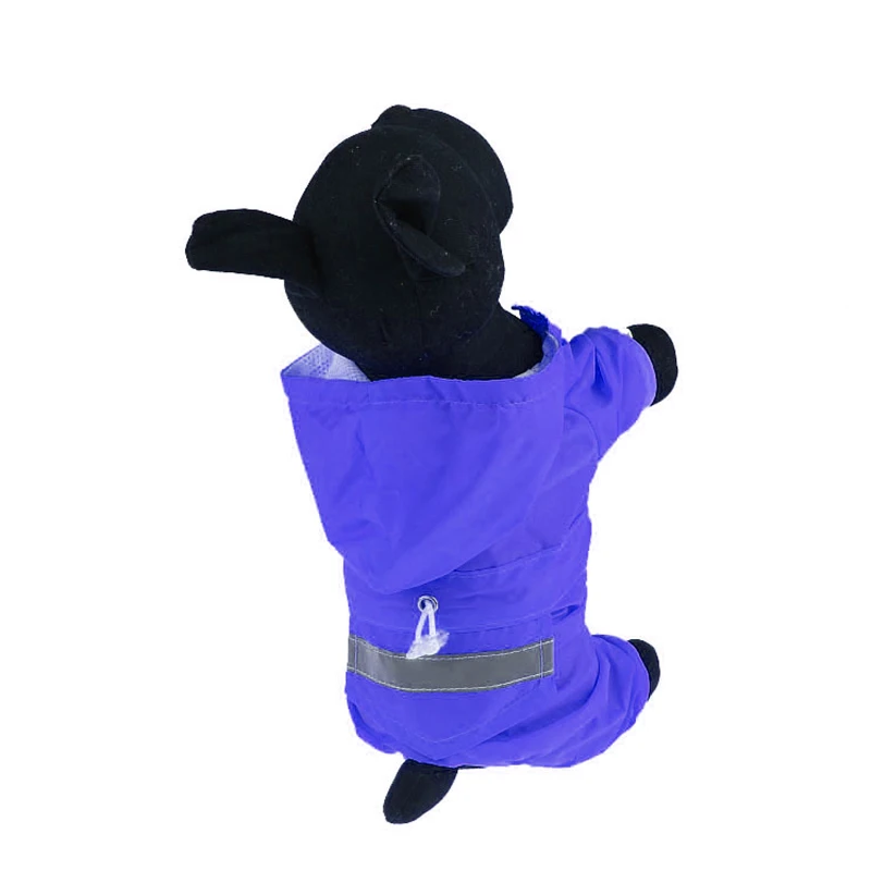 Профессиональный дождевик для домашних питомцев одежда двухслойный собак весны