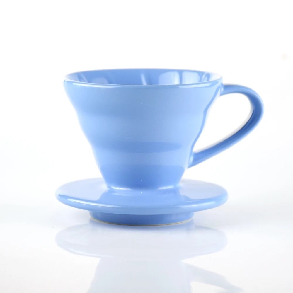 V60 кофе капельного фильтра чашка керамическая капельница семь цветов