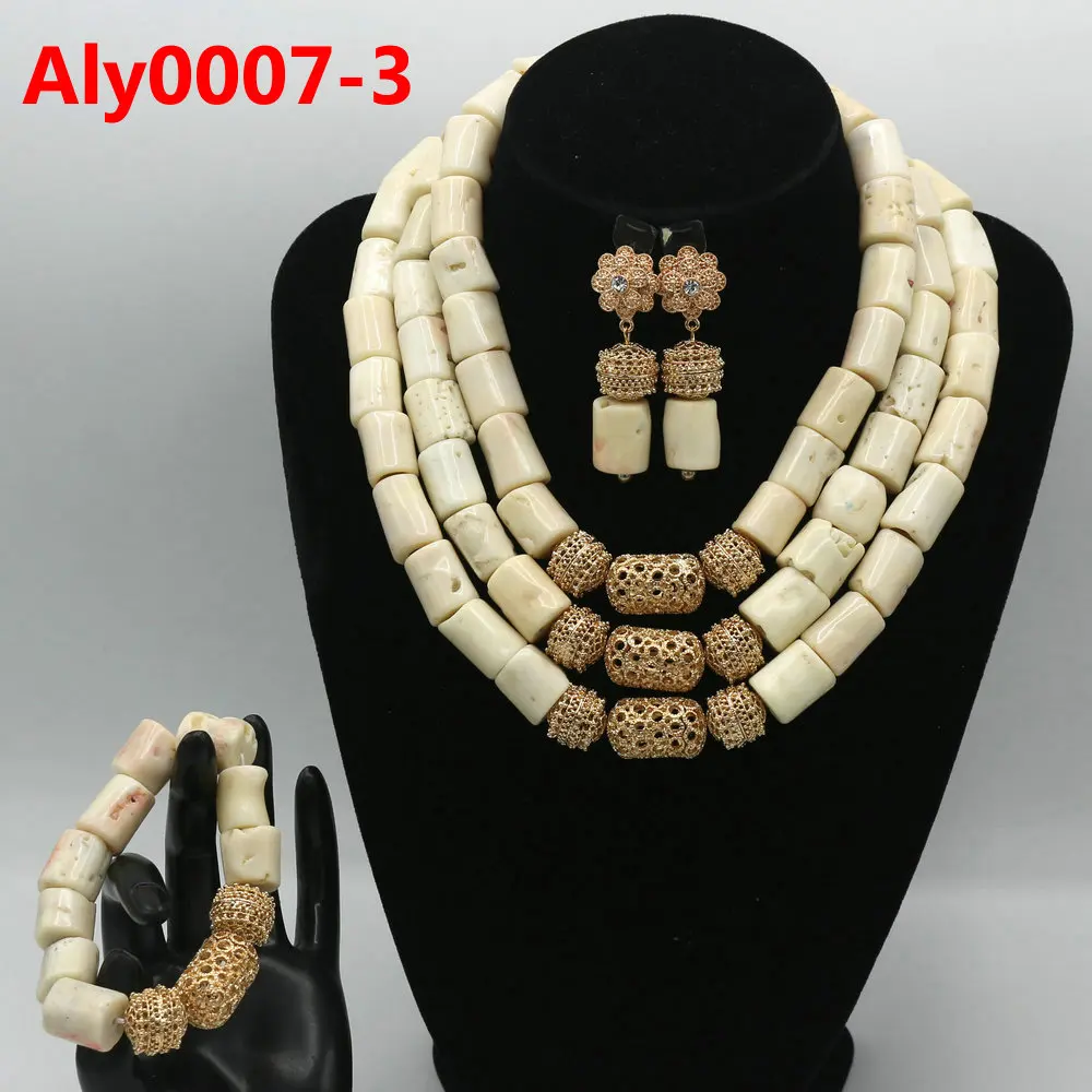 Красный коралл ювелирные наборы для женщин фантастический красный и золотой