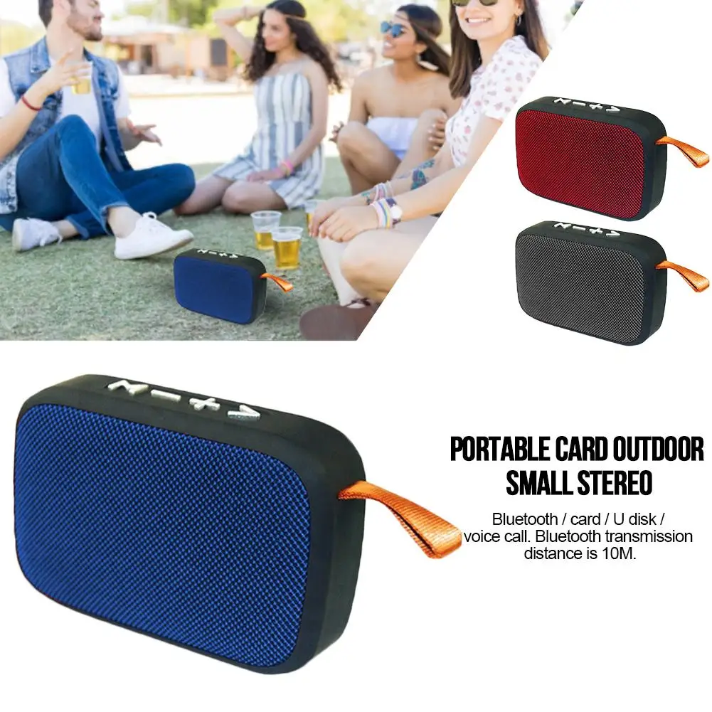 

G2 Bluetoothcompatible Speaker Portable Wireless Mini Speaker 3D Stereo Outdoor BT Loudspeaker USB TF Card Loudspeaker