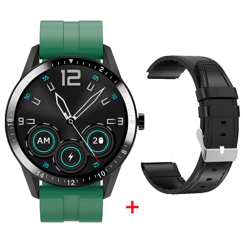 Аналоговые Смарт-часы для мужчин и женщин bluetooth звонки разговор браслет hd full touch