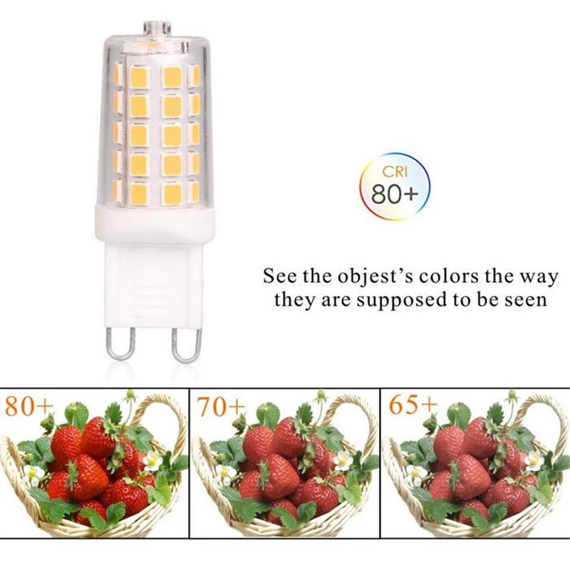 

LED Bulb G9 LED Lamp 7W 9W 12W 15W AC 220V Light Bulb SMD2835 led Spotlight Chandelier Lighting Halogen Lamp 3000K 4000K 6500K