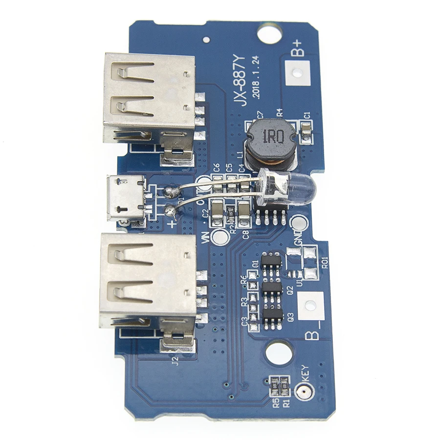 Модуль зарядного устройства 10 шт. 5 В 2 А плата для зарядки Повышающий источника