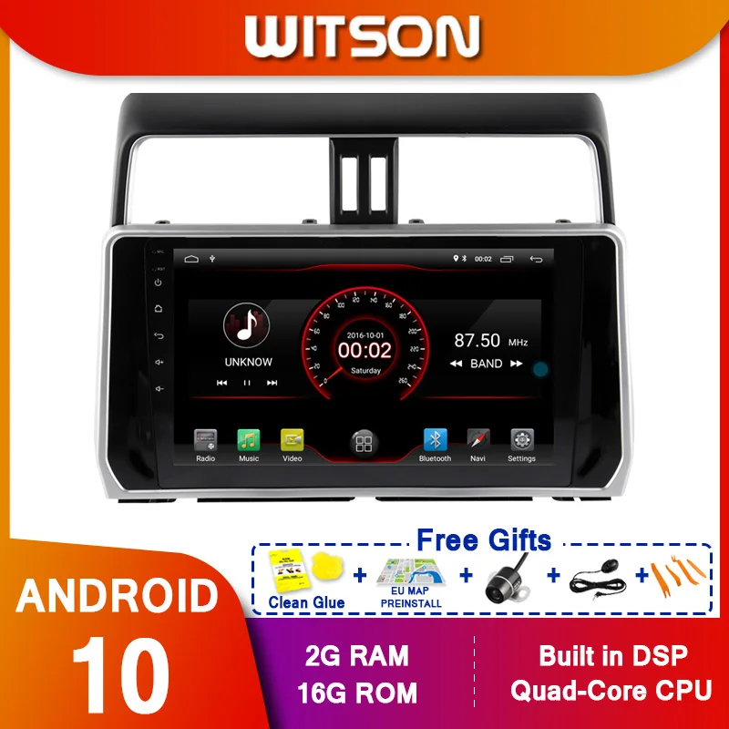 WITSON 10 2 &quotFULL HD сенсорный экран Android 0 Восьмиядерный Автомобильный GPS