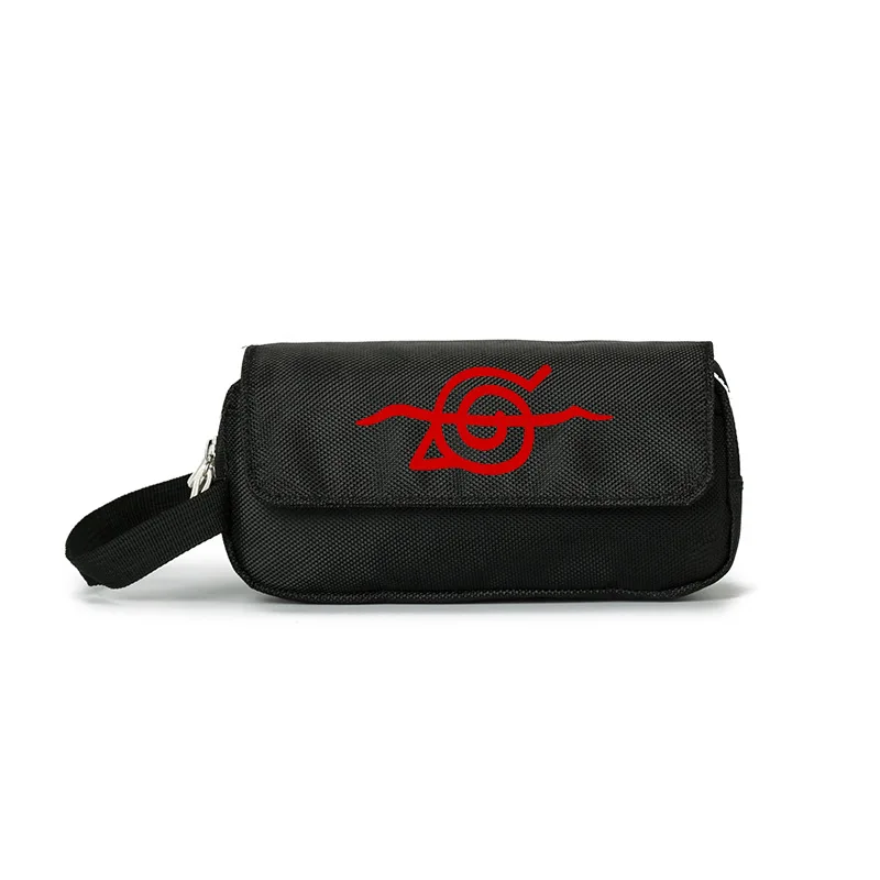 Naruto Akatsuki Red Cloud Sharingan кошелек для косплея портативный косметический Чехол