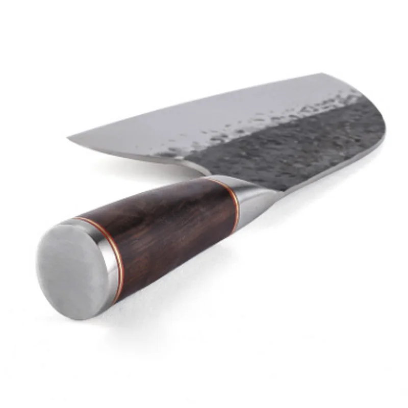 Нож для мясника из углеродистой стали LiangDa кованый китайский нож ручной работы с