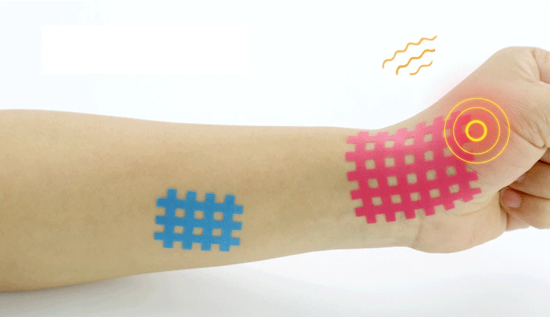 (20 листов/партия) Высококачественная спиральная перекрестная кинезиологическая