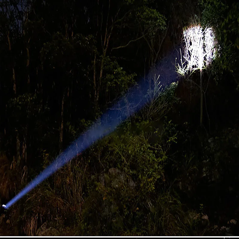 Масштабируемый светодиодный фонарик водонепроницаемый портативный фонарь