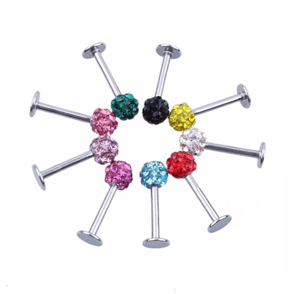 16 г кубический хрустальный шар миниатюрное кольцо для Козелка спираль серьги