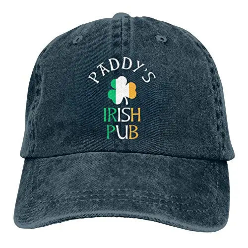 

Irish Pub Hat, Paddy's Pub Baseball Cap Adjustable Irish Trucker Dad Hat