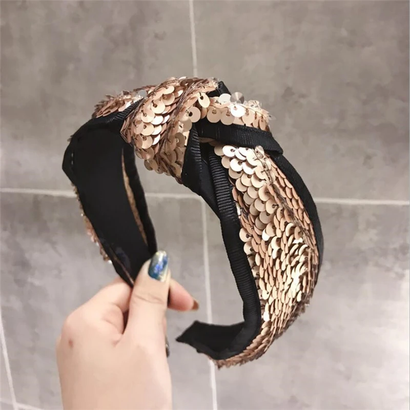 Эксклюзивная лента для волос высокого класса аксессуары простая широкая повязка