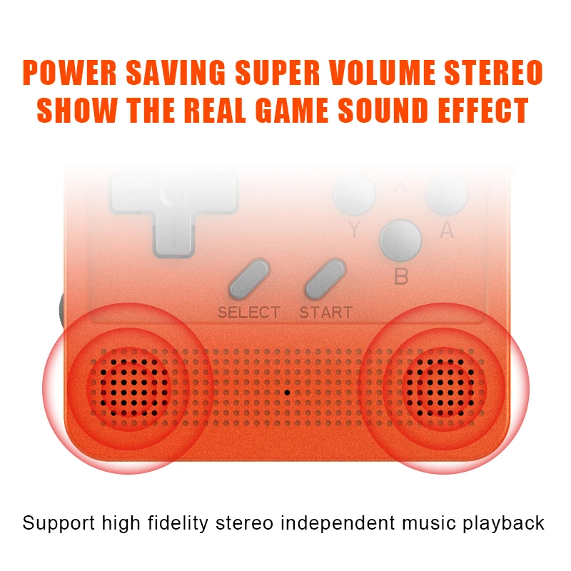 

POWKIDDY v90 3-Inch IPS Screen Flip Handheld Console Dual Open System Game Console 16 Simulators Retro PS1 Kids Gift 3D New Game