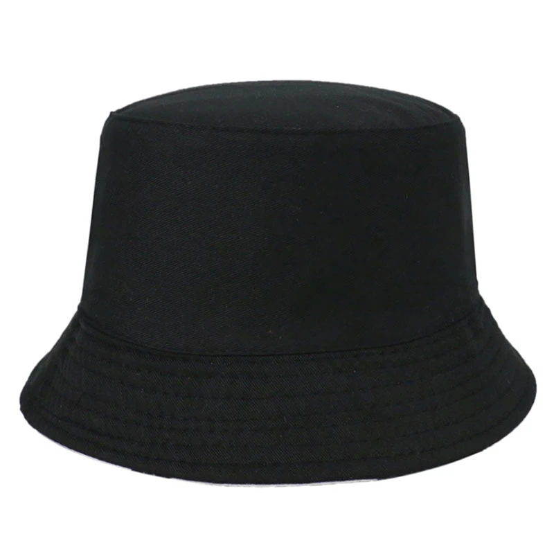 

New Fashion Cow Print Hat White Black Bucket Hat Reversible Fisherman Caps Summer Hats For Women Gorras