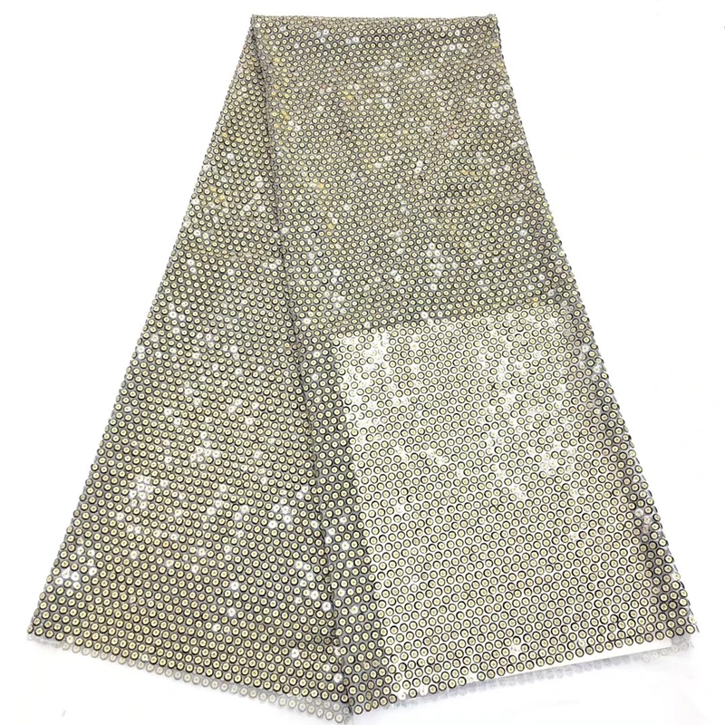 

New African Lace Bright red Fabric French Advanced sequin design Lace Fabric 2019 beautiful style Used for women wedding dresses