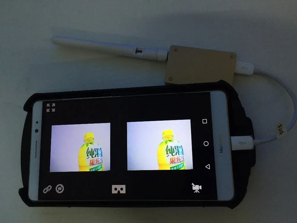 FPV Mini 5,8G OTG 150CH мини приемник UVC видео нисходящий канал авто-поиск VR очки Android телефон приемник для FPV гоночный Дрон