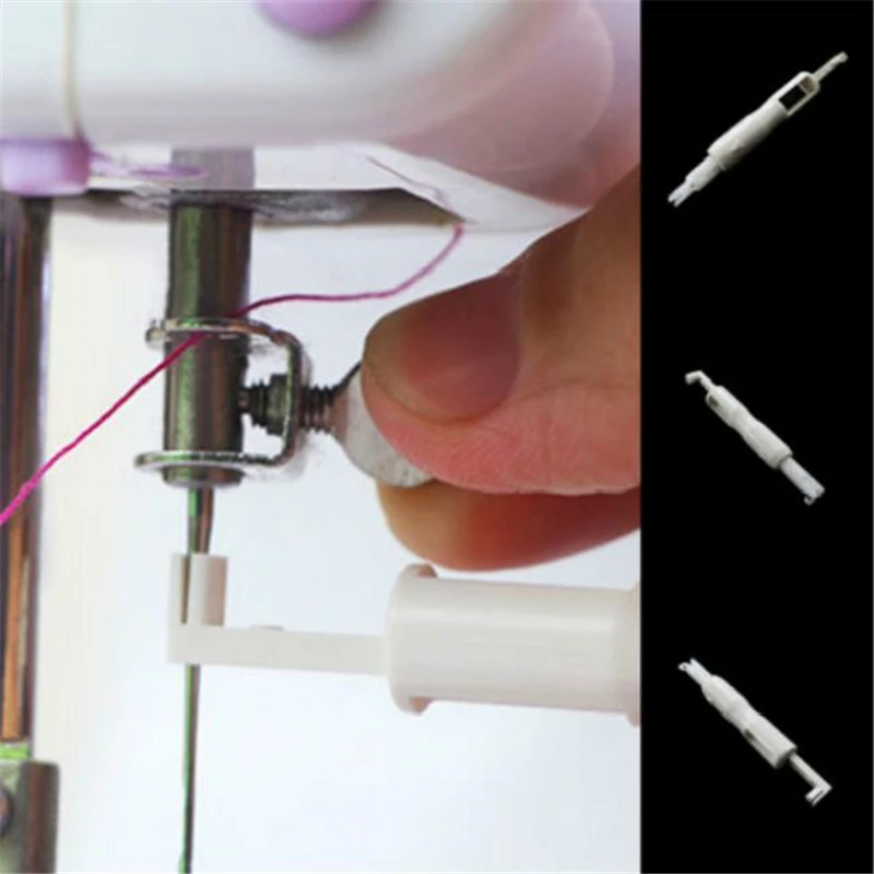 Новая игла Threader вшитый стежок аппликатор инструмент для швейной машины швейные