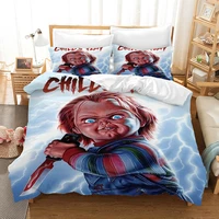 american horror movie 3d bedding set duvet covers movie childs play comforter bedding sets bedclothes bed linen no sheet