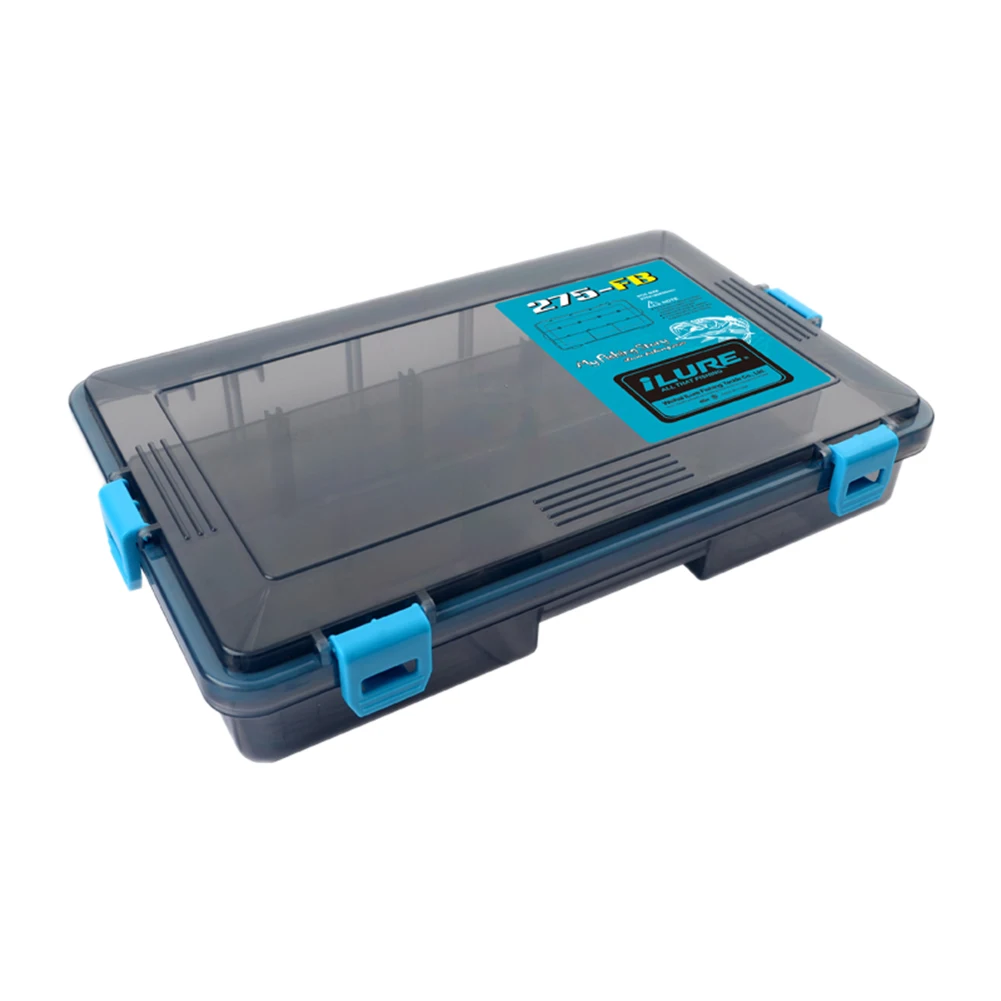 

Portable Insert Lure Box Hooks Tackle Accessory Case Fishing Supplies Tool PP Resin Frosted Box