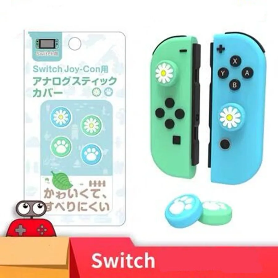 Колпачки для джойстика Nintendo Switch Joy-Con Thum аналоговые силиконовые колпачки NintendoSwitch