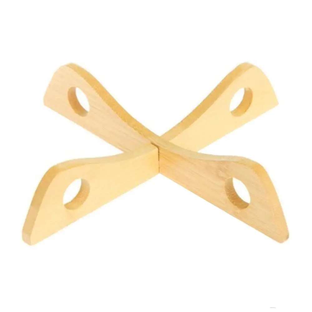 

Tray Rack Detachable Wood Table Mat Kitchen Pot Heat Insulated Cooling Dish Pot holders Gadget Holder