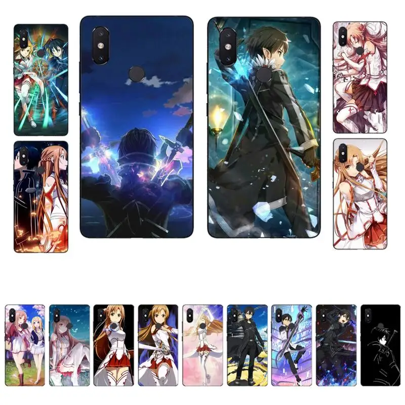 

MaiYaCa Sword Art Online Phone Case for Xiaomi mi 8 9 10 lite pro 9SE 5 6 X max 2 3 mix2s F1