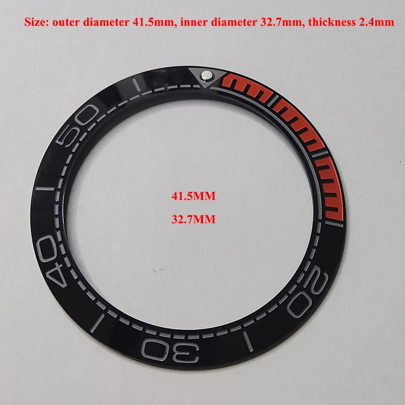 

Watch Parts Repair Tool Bezel Bezel Men's Porcelain Bezel Inner Diameter 30.6 Outer Diameter 38mm Please Measure Size 008