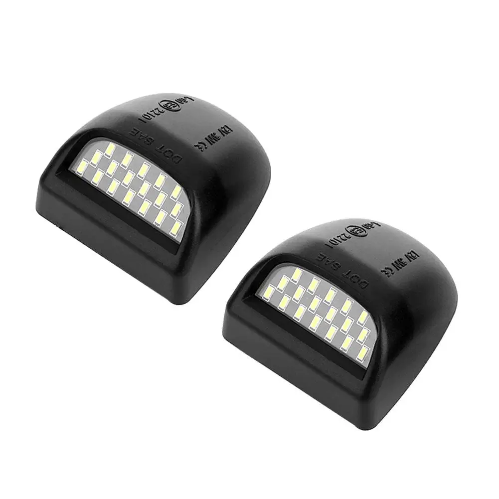 

LED License Plate Light License Plate Light Set 2020 License Plate Light Lamp Car Dedicated 18LED NEW for Chevrolet 2 Pcs