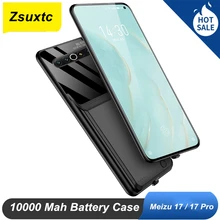 10000 Mah For MeiZu 17 Battery Case 17 Pro Phone Battery Charger Case Power Bank For MeiZu 17 Battery Case