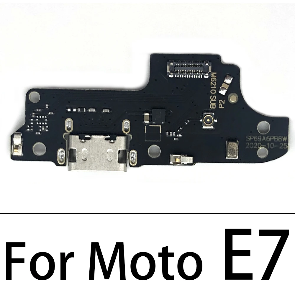 5 шт./лот для Moto G г/g Power / E7 E 2020/для One Fusion Plus USB-разъем зарядки док-станция разъем