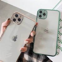 clear phone case for iphone 12 pro max case soft tpu for iphone 6 7 8 6s plus x xs xr case for iphone 12 mini xs max back cover