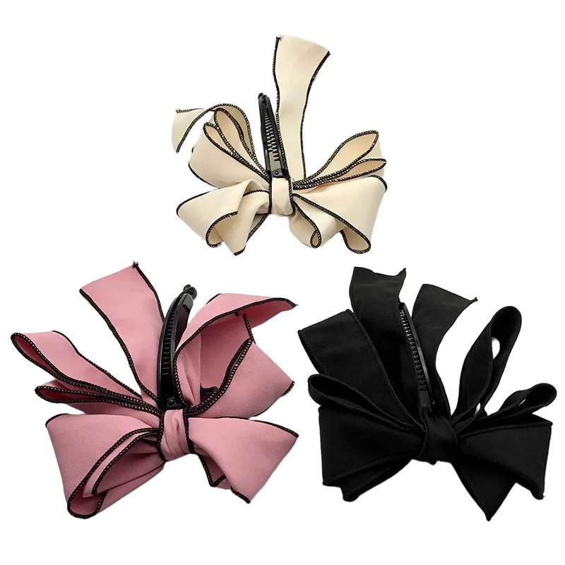 

QCOOLJLY женские модные аксессуары для волос в Корейском стиле милая шпилька для волос с милым бантом