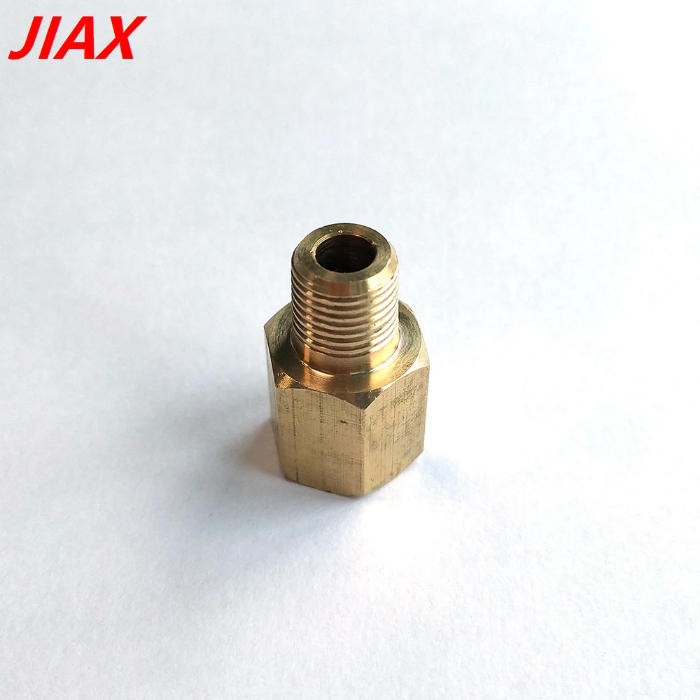 Нержавеющая сталь 1/8 &quotNPT Female To M10X1.5 датчик давления масла Подающая линия тройник