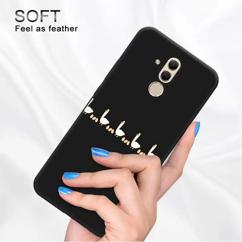 Для huawei Honor 7C 7X9 Lite мягкие Матовые чехлы из ТПУ для телефона в виде ракушки mate 20 Pro