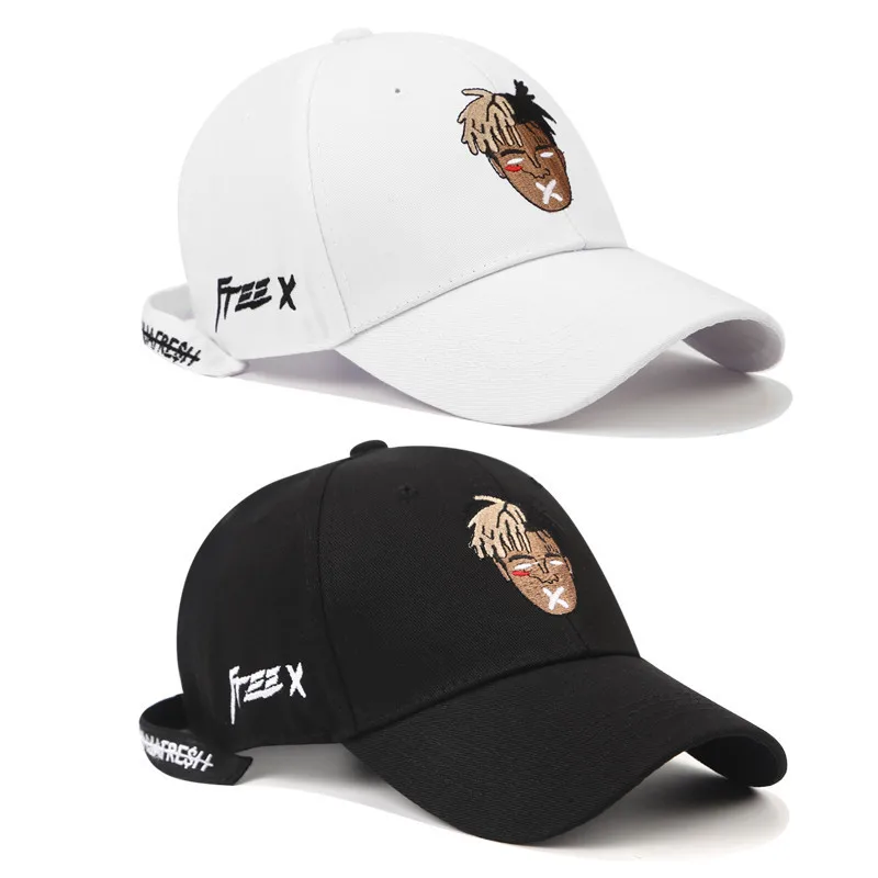Высокое качество хлопок певица xxxtentacion дреды Snapback кепки для мужчин женщин хип-хоп папа шляпа бейсбольная Кепка Bone Garros